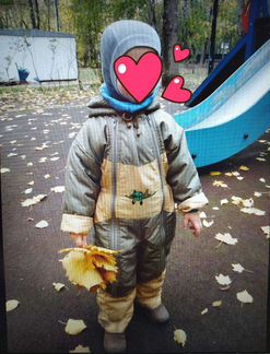 Комбинезон демисезонный, 2-3 года