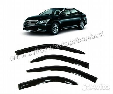 Ветровики Тойота Камри 50\55 11-19г Дефлекторы