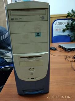 Компьютер и монитор