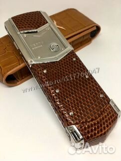 Vertu Signature S Design Cocoa Iguana Верту