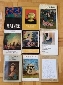 Наборы открыток СССР музеи, галереи, города