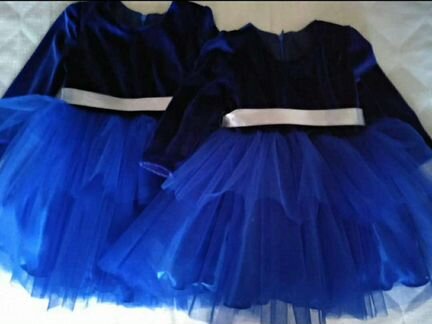 Детское праздничное платье 2шт