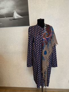 Платье рубашка 48