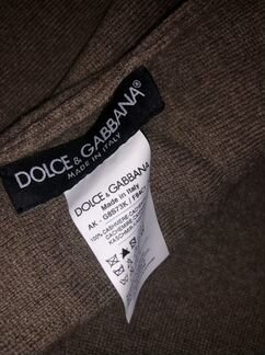 Шарф кашемировый dolce gabbana