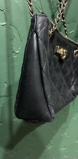 Стёганная сумка на цепочке dkny