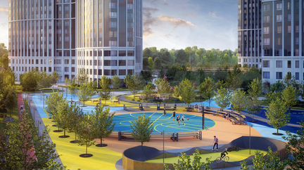 Квартира-студия, 68.8 м², 27/39 эт.