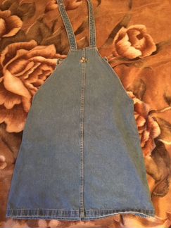 Джинсовый сарафан