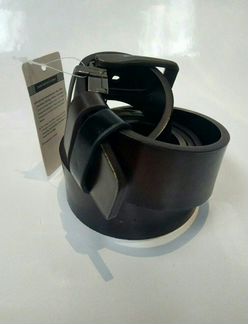 Ремень Tommy hilfiger темно коричневый кожаный нов