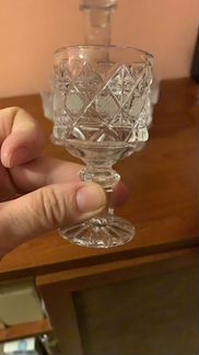 Дятьковский водочный набор, хрусталь