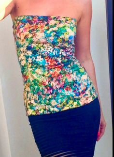 Топы цветные яркие