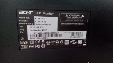 Монитор Acer