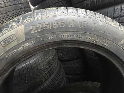 Пара Continentel ContiVikingContact 6 225/55 r18