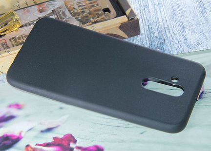 Чехол-накладка для huawei Mate 20 Lite fashion TPU матовый черный