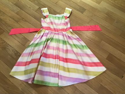 Праздничное платье для девочки и болеро к нему