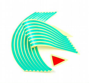 Наклейки зелёные