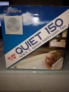 Вентилятор vents 150 Квайт (quiet) бесшумный с обр
