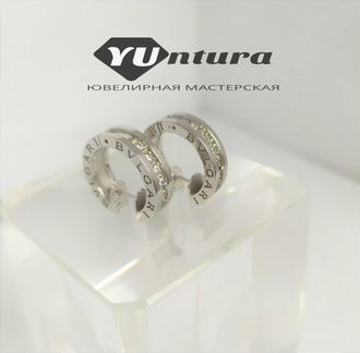 Золотые Серьги Bvlgari
