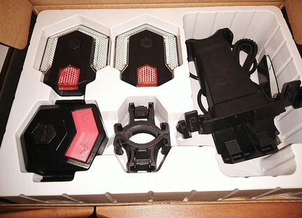 Мигалки и габариты велосипеда пешехода