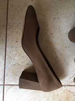 Туфли и босоножки замшевые, 38р США Италия