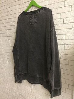 Новый свитшот PF р.oversize c эффектом потертости