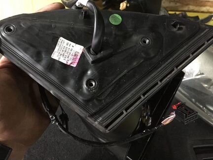 Зеркало правое чёрное Audi Q7 15 пин в сборе