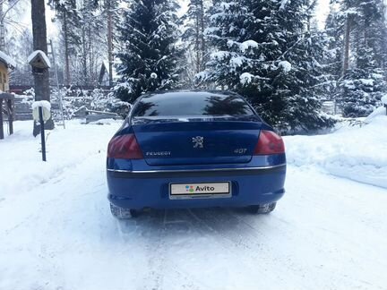 Peugeot 407 2.0 AT, 2007, 195 000 км