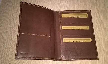 Бумажник Италия нат.кожа новый