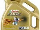 Синтетическое моторное масло Castrol Edge 0W-40, 4