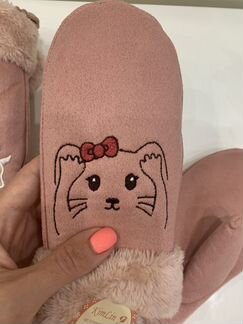 Варежки новые Зима 6-8-10 лет