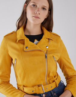 Косуха bershka желтая M