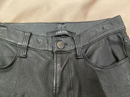 Кожаные брюки J Brand 24 размер