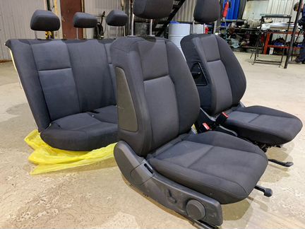 Комплект сидений W204 Ткань