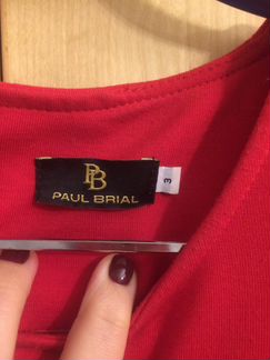 Платье теплое с баской Франция р. 48-50