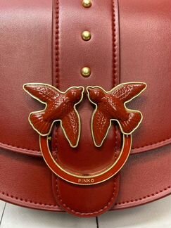 Новая женская сумка через плечо Pinko красная