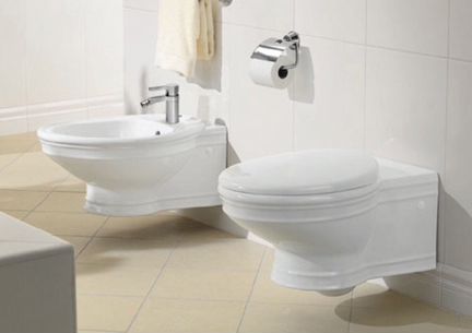 Унитаз подвесной Villeroy Boch Amadea с грязеводоо