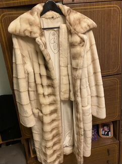 Шуба норковая 46-48 Лаванда