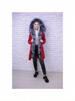 Парка женская 90см