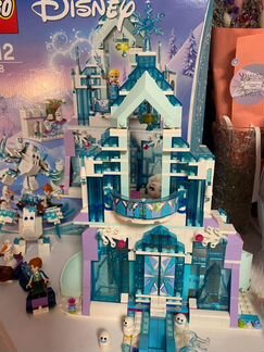Lego Disney frozen волшебный ледяной замок Эльзы 4
