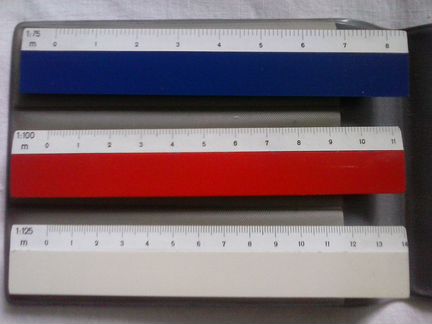 Набор масштабных линеек (6 шт.)