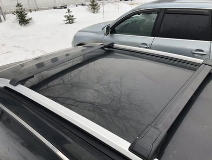 Багажные поперечины на рейлинги