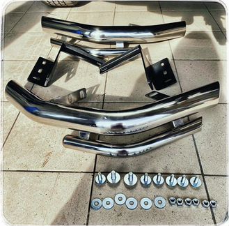 Защита заднего бампера Toyota Fortuner