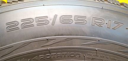 225 65 R17 Nokian Hakkapeliitta R2 пара зимних шин