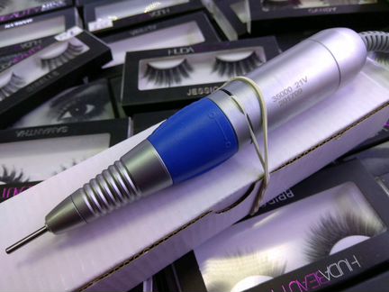 Ручка от машинки для маникюра 35000об 65w синяя