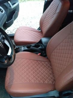 Модельные чехлы Киа Сид из экокожи