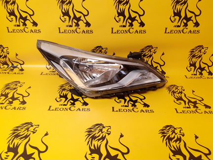 Фара Солярис Хендай правая