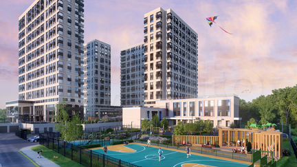 1-к квартира, 39.4 м², 13/22 эт.