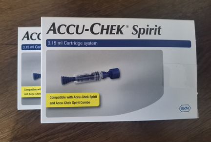 Резервуар-картриджи Акку-чек (Accu-Chek) Spirit
