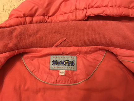 Демисезонное пальто розовое