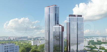 1-к квартира, 39.8 м², 2/38 эт.