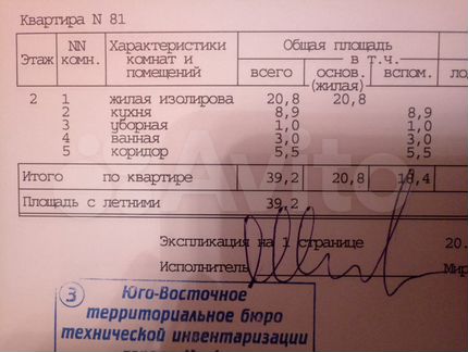 1-к квартира, 39.2 м², 2/14 эт.